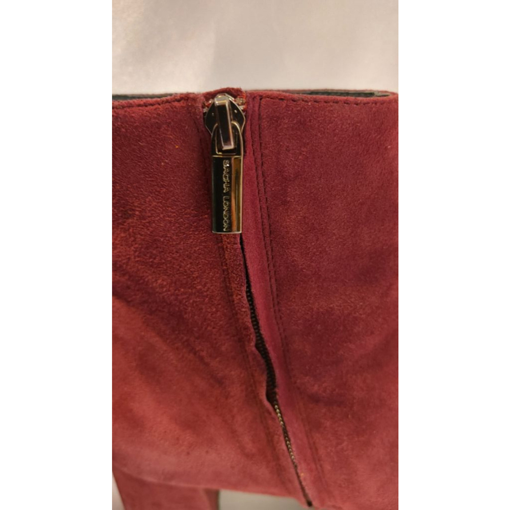 Sacha London Haiden Suede Booties Size 9 - Picture 6 of 9